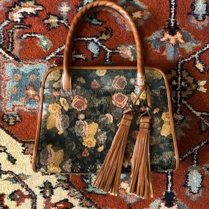 Patricia Nash Handcrafted Floral Purse